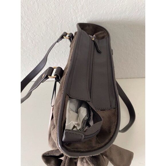 Juicy Couture Juicy For All Tote Brown Chocolate Pink Purse Bag Viral NEW - Picture 8 of 16